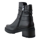 botin para mujer lob footwear pu negro 57704534