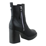 Botin Para Mujer Lob Footwear Pu Negro 57704535