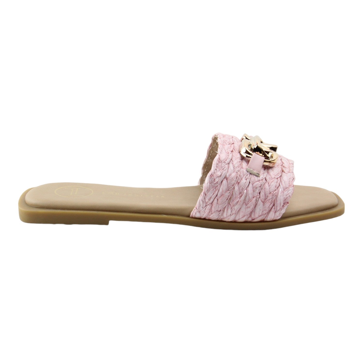 SANDALIA DE PISO ROSA PARA MUJER DE RAFIA LOB FOOTWEAR 91904060
