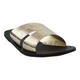 Sandalia Piso Para Mujer Lob Footwear Vetro Salamandra Oro 15104472