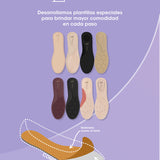 SANDALIA DE PISO BEIGE PARA MUJER DE PIEL SINTETICA LOB FOOTWEAR 86804734