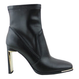 Botin Para Mujer Lob Footwear Pu Negro 59404509