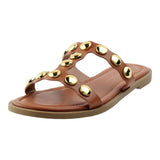 Sandalia Piso Para Mujer Lob Footwear Pu Café 92804103