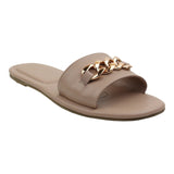 Sandalia Piso Para Mujer Lob Footwear Nairobi Beige 15104482