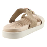 Sandalia Piso Para Mujer Lob Footwear Elastico/Napa Floather Café 86804733