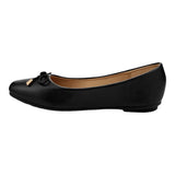 Flat Para Mujer Lob Footwear Pu Negro 56204451