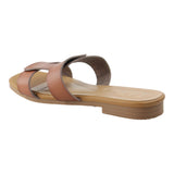 sandalia piso para mujer lob footwear pu cafe 59704067