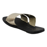 Sandalia Piso Para Mujer Lob Footwear Vetro Salamandra Oro 15104472