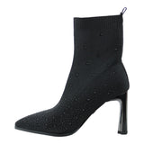 Botin Para Mujer Lob Footwear Textile Negro 59404510