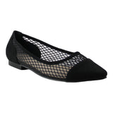 Flat Para Mujer Lob Footwear Mesh Negro 91904500