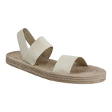 Sandalia Piso Para Mujer Lob Footwear Resorte Beige 63804972