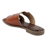 Sandalia Piso Para Mujer Lob Footwear Pu Café 59704063