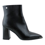 Botin Para Mujer Lob Footwear Pu Snake Negro 59404515