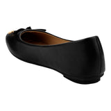 Flat Para Mujer Lob Footwear Pu Negro 56204451