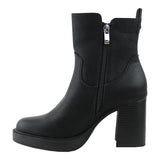 Botin Para Mujer Lob Footwear Pu Negro 57704535