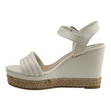 Sandalia Cuña Para Mujer Lob Footwear Booth Beige 04504704