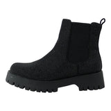 Botin Para Mujer Lob Footwear Pu Suede Negro 92004537